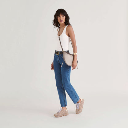 Tricia Tan Leopard Printed Suede Sneakers | Dolce Vita
