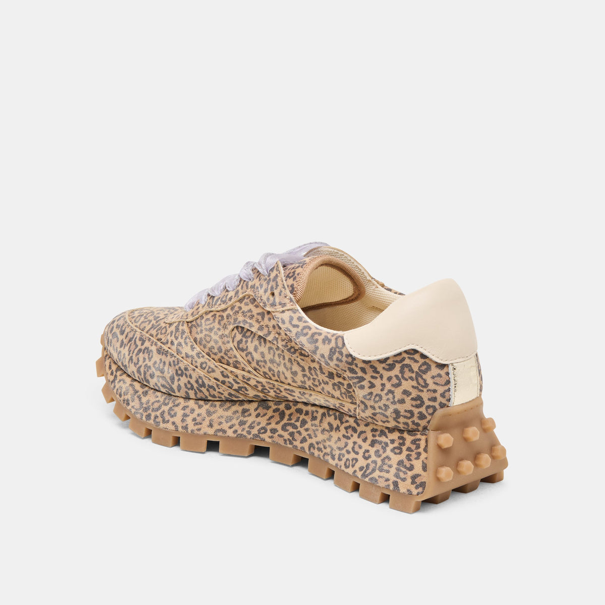 Tricia Tan Leopard Printed Suede Sneakers | Dolce Vita