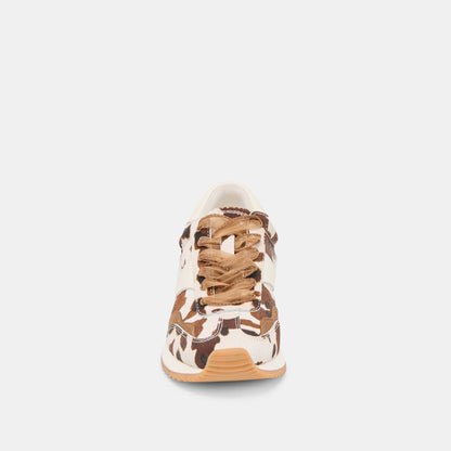 B.Ntcd Cocoa Taurus Calf Hair Sneakers | Dolce Vita
