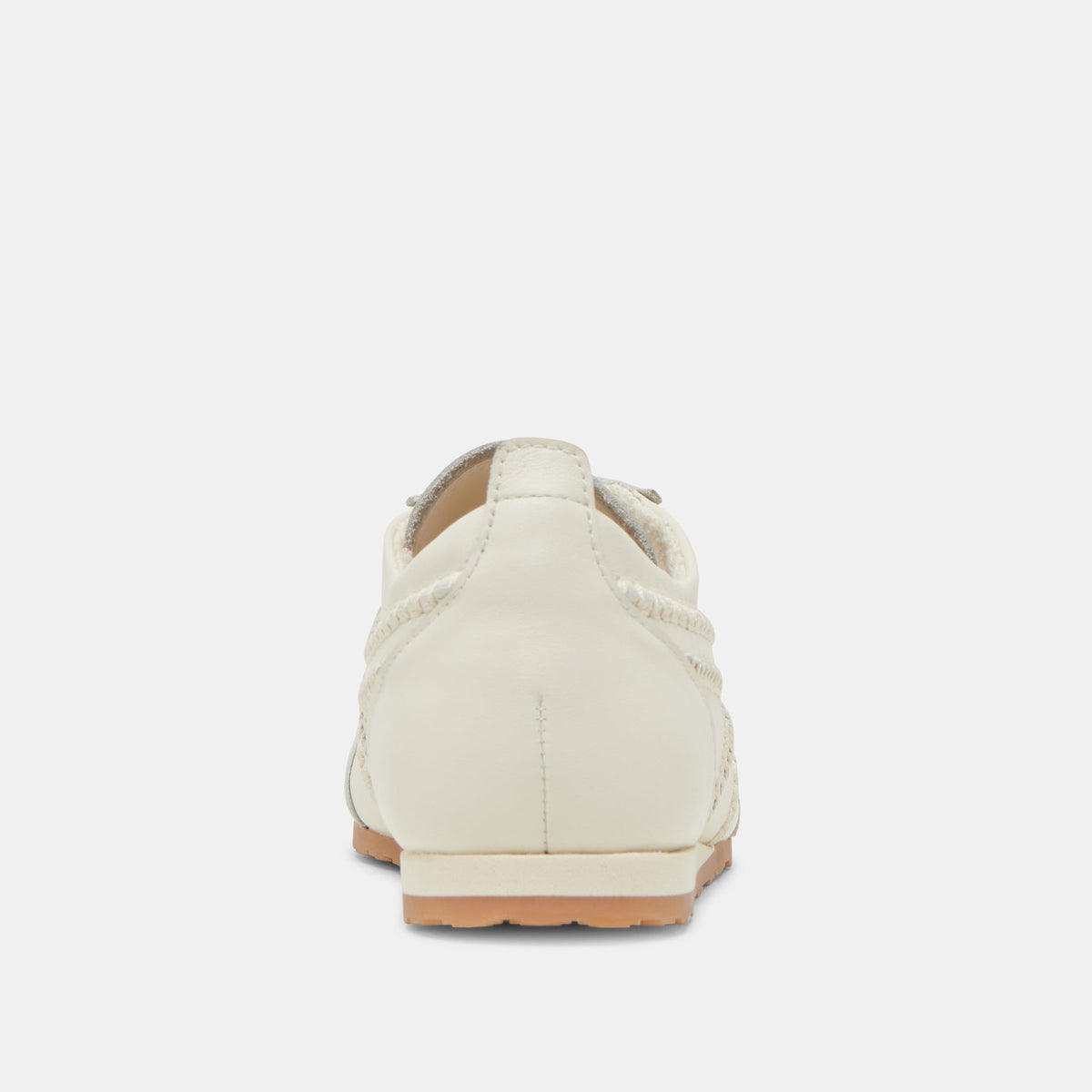 DELANY SNEAKERS OFF WHITE LEATHER | Dolce Vita