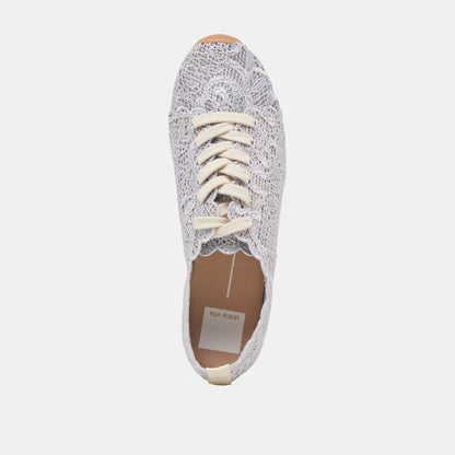 DAYANA SNEAKERS DUSTY BLUE LACE | Dolce Vita