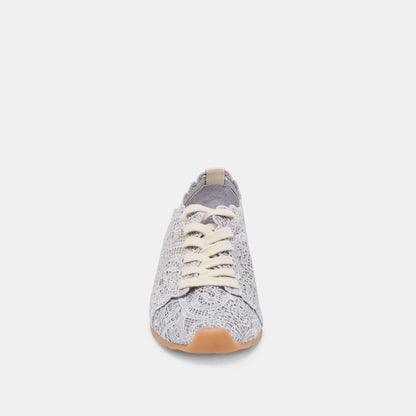 DAYANA SNEAKERS DUSTY BLUE LACE | Dolce Vita