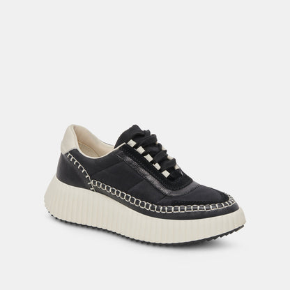 Dolen Black Nylon Sneakers | Dolce Vita