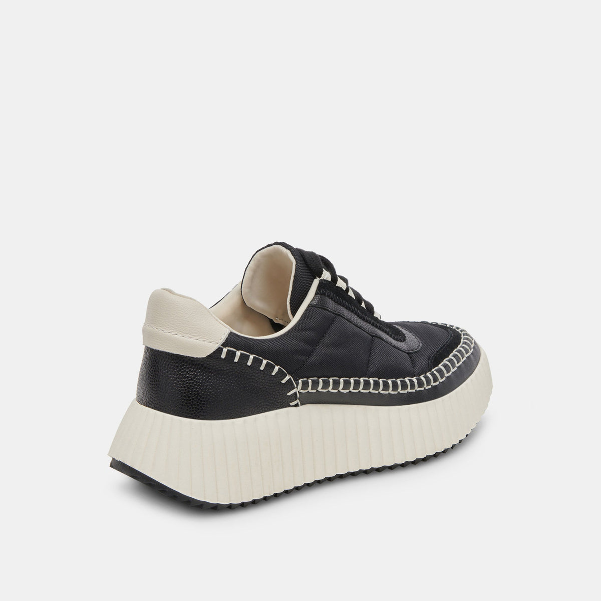 Dolen Black Nylon Sneakers | Dolce Vita