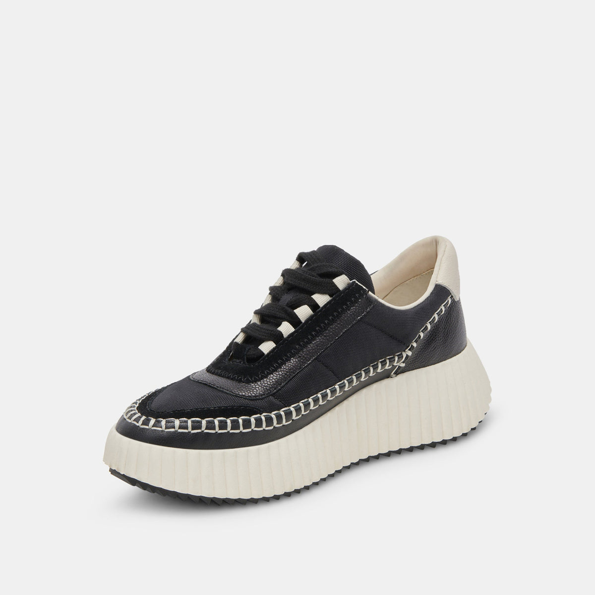 Dolen Black Nylon Sneakers | Dolce Vita