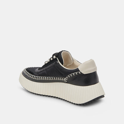 Dolen Black Nylon Sneakers | Dolce Vita