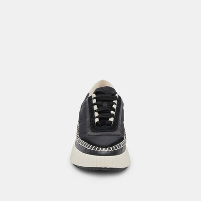 Dolen Black Nylon Sneakers | Dolce Vita