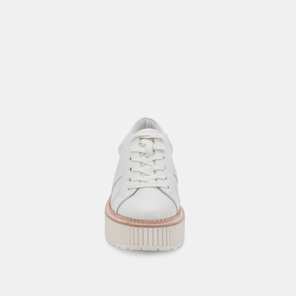 TIGER SNEAKERS WHITE LEATHER | Dolce Vita