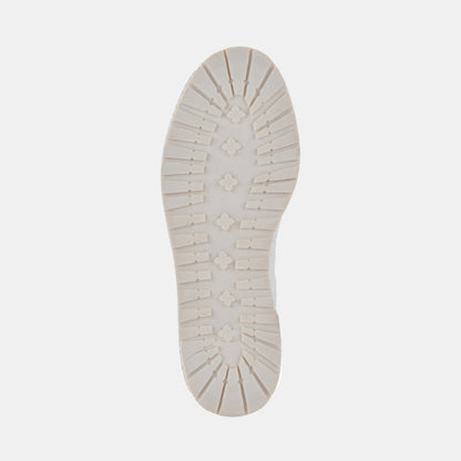 TIGER SNEAKERS WHITE LEATHER | Dolce Vita