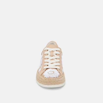 AZALIA SNEAKERS NATURAL MULTI FLORAL SEQUIN | Dolce Vita