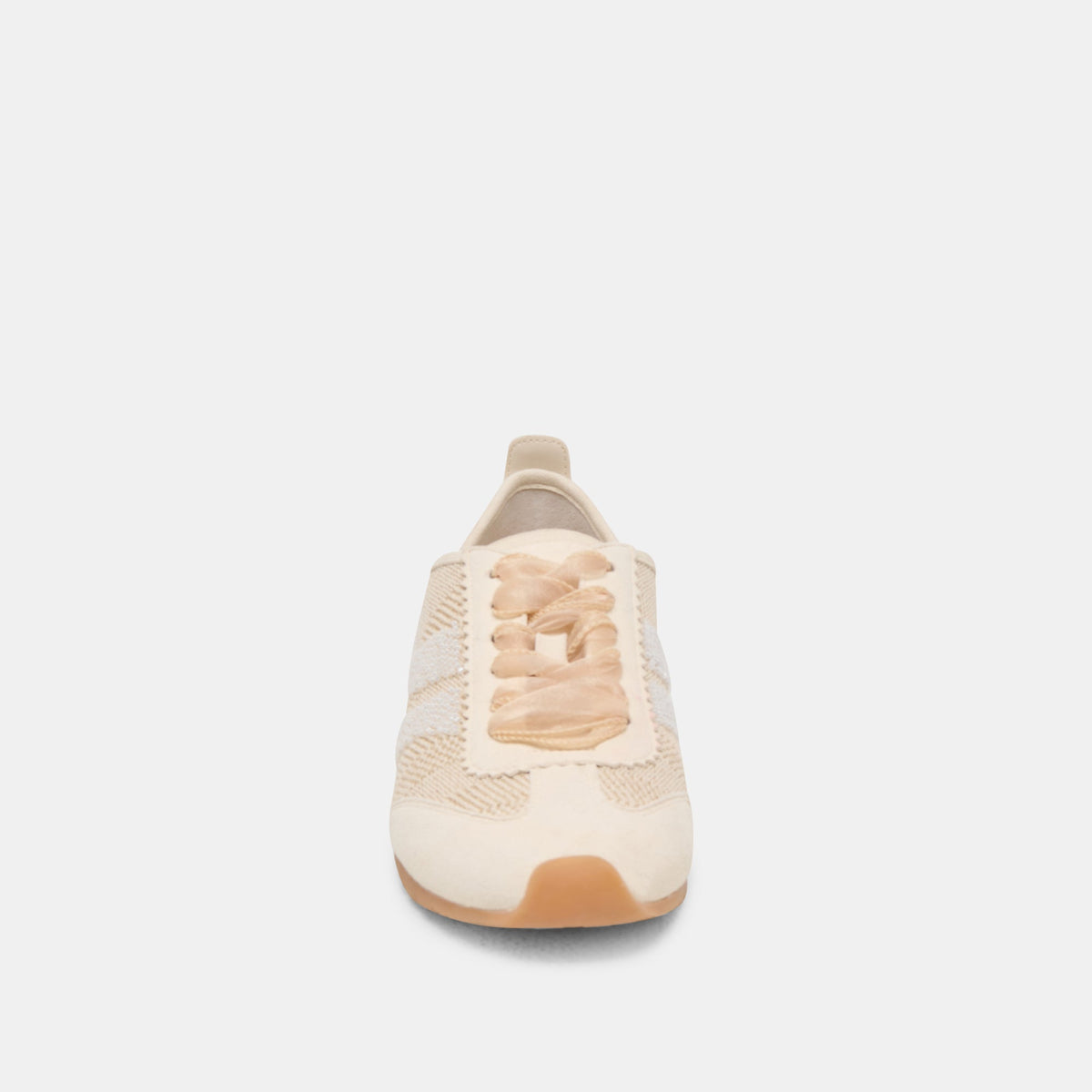 DREAM BEAD SNEAKERS NATURAL MULTI BURLAP | Dolce Vita