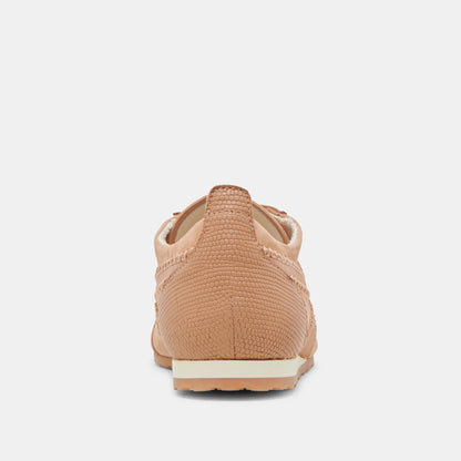 DELANY SNEAKERS TOFFEE NUBUCK | Dolce Vita