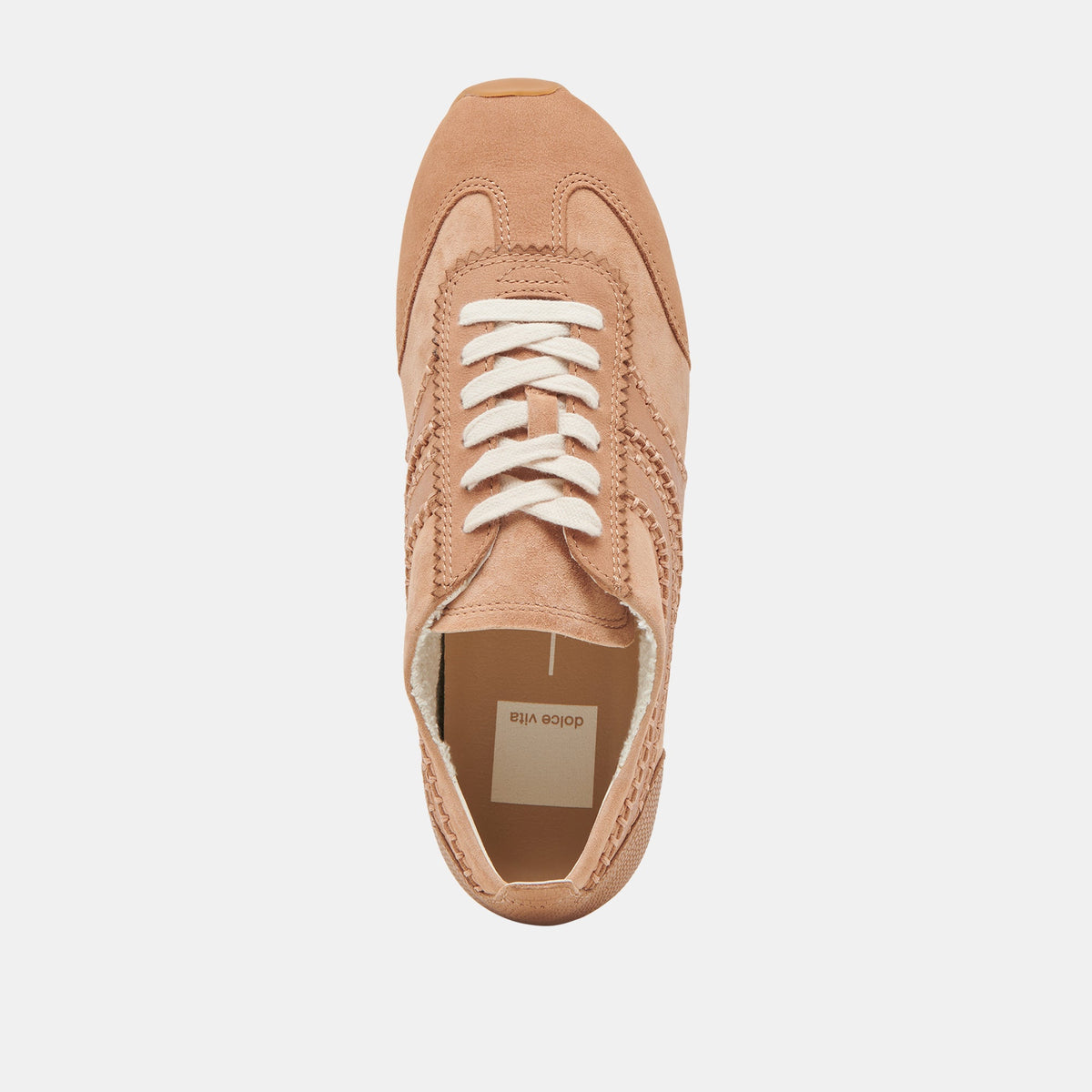 DELANY SNEAKERS TOFFEE NUBUCK | Dolce Vita