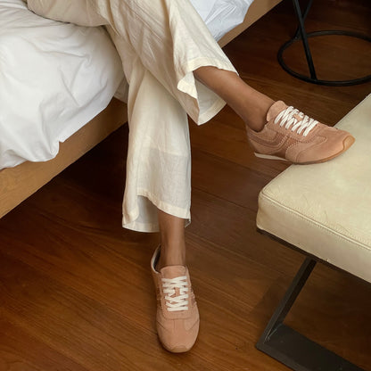 DELANY SNEAKERS TOFFEE NUBUCK | Dolce Vita