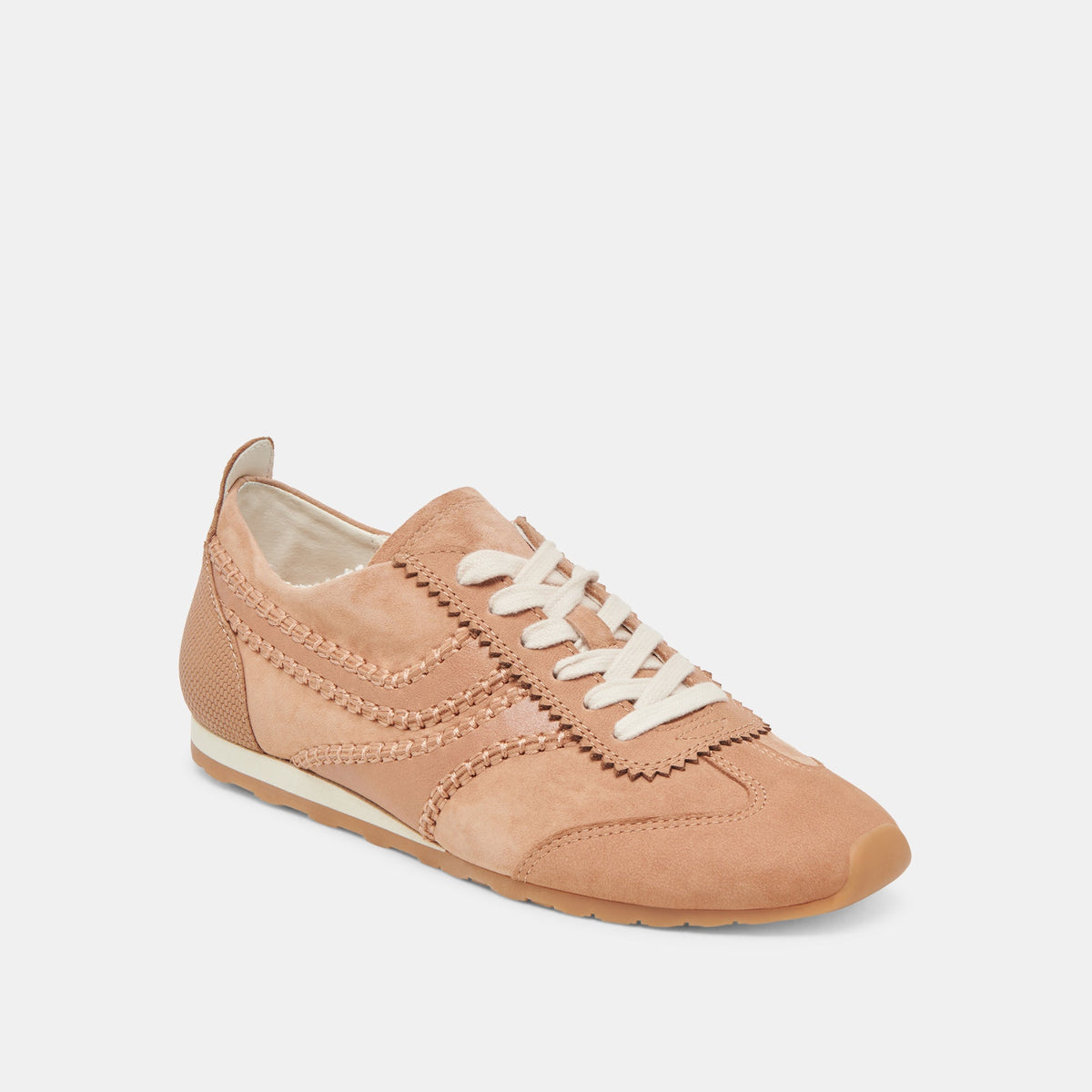 DELANY SNEAKERS TOFFEE NUBUCK | Dolce Vita