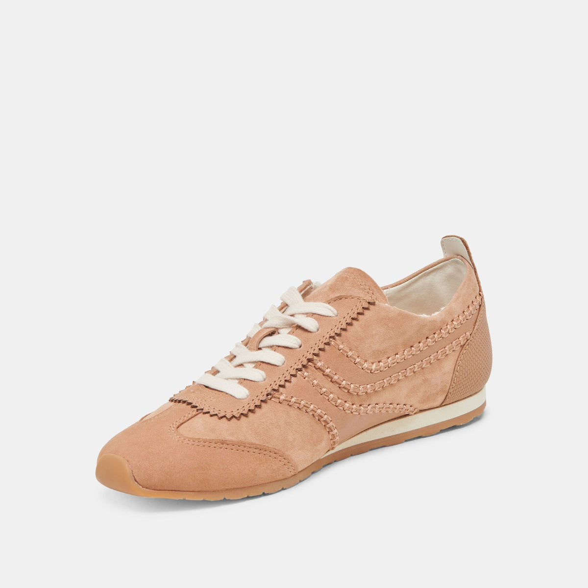 DELANY SNEAKERS TOFFEE NUBUCK | Dolce Vita