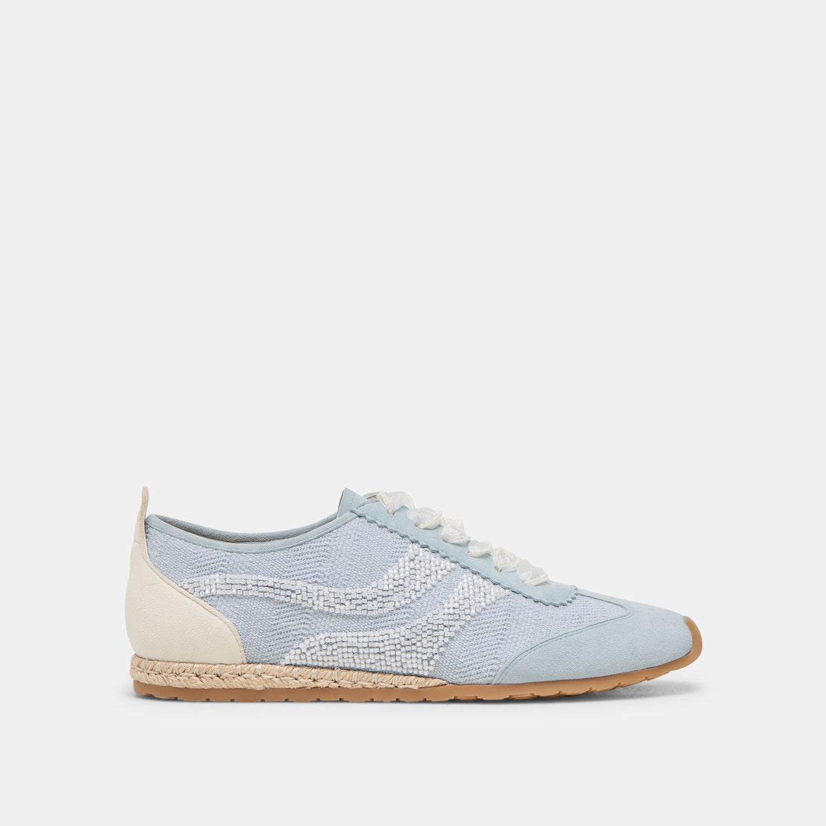 DREAM BEAD SNEAKERS BLUE MULTI BURLAP | Dolce Vita