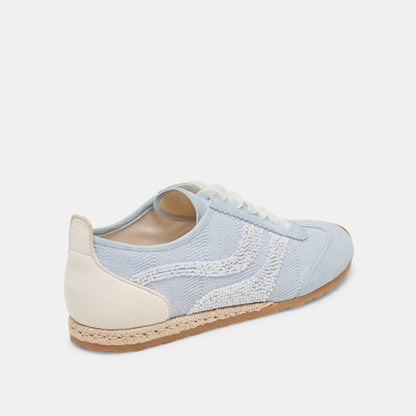 DREAM BEAD SNEAKERS BLUE MULTI BURLAP | Dolce Vita
