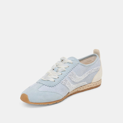 DREAM BEAD SNEAKERS BLUE MULTI BURLAP | Dolce Vita