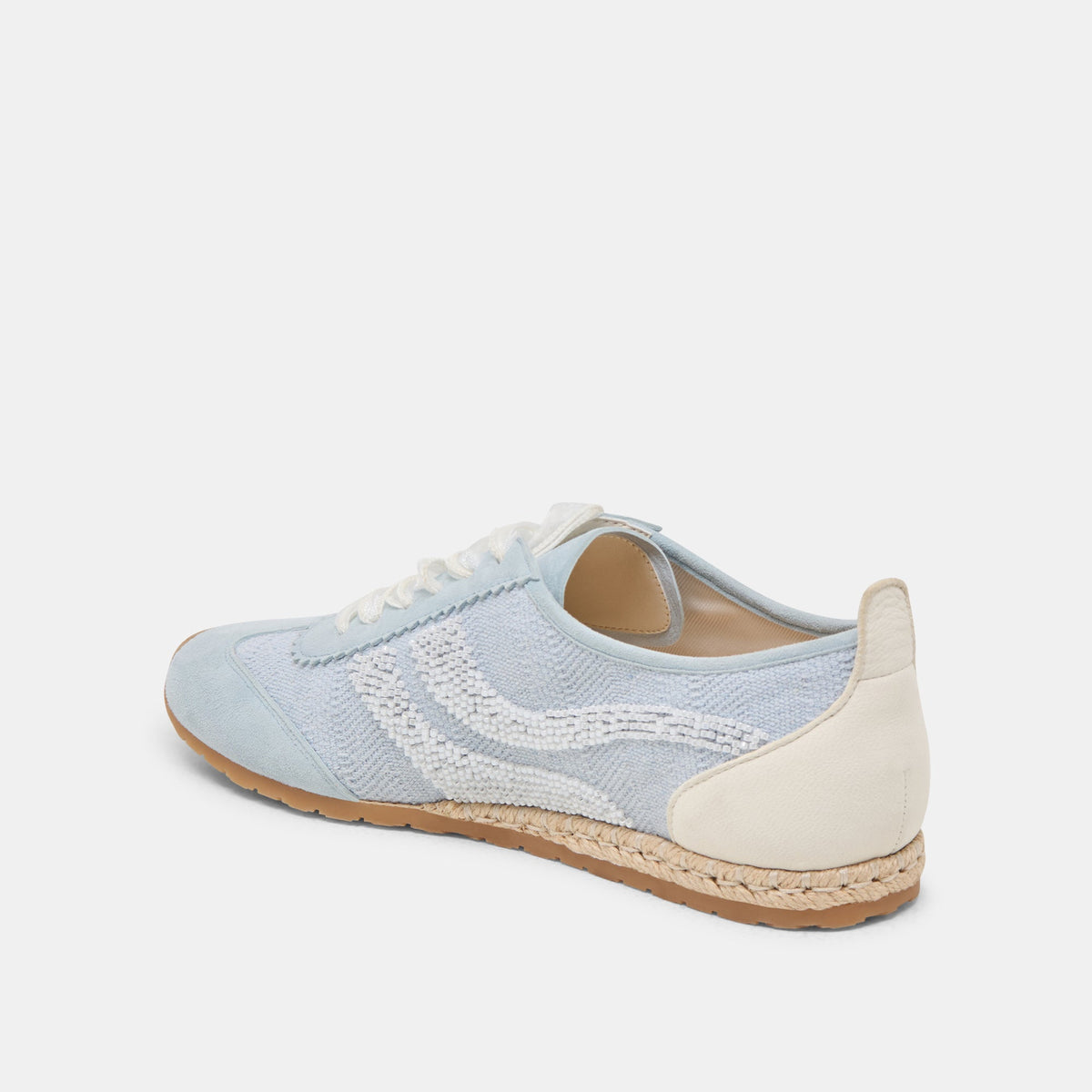 DREAM BEAD SNEAKERS BLUE MULTI BURLAP | Dolce Vita