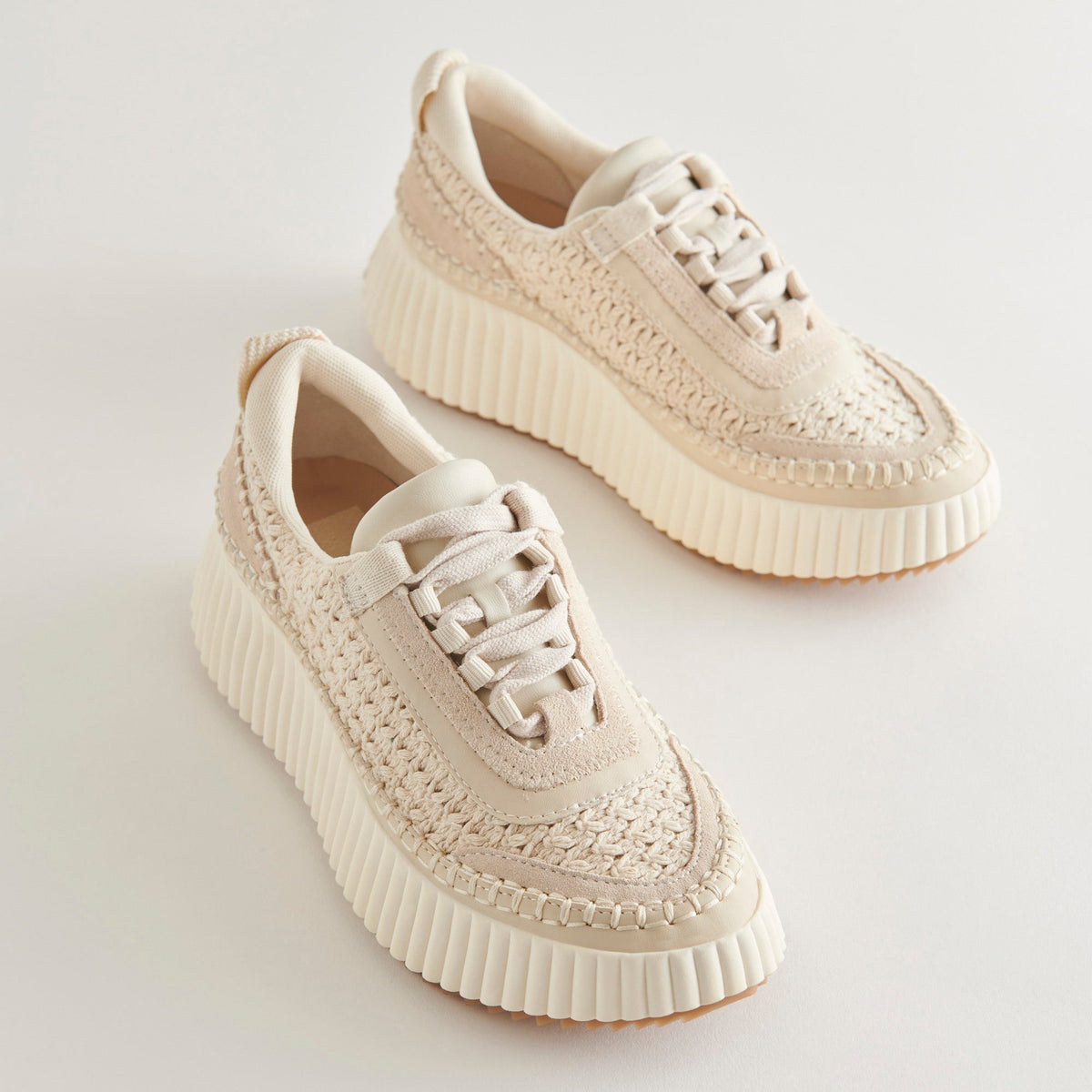 Dolen Sneakers in Sandstone Knit - Dolce Vita Women's Footwear | Dolce Vita