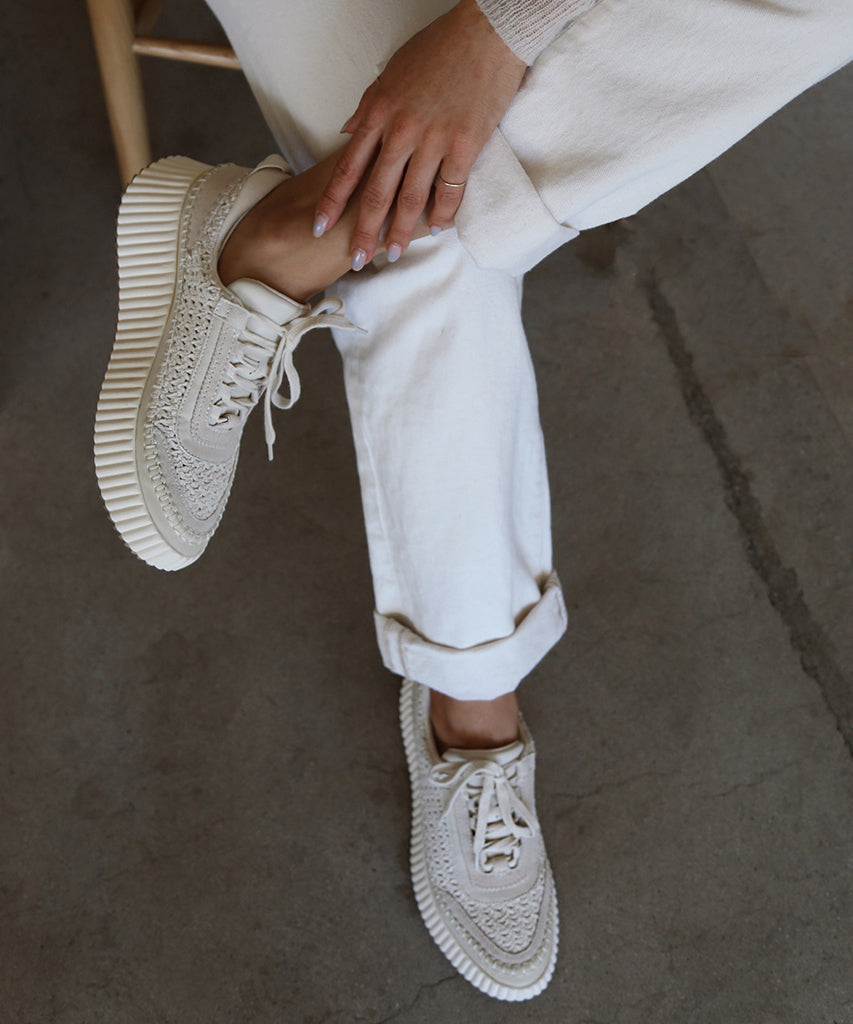 Dolen Sneakers in Sandstone Knit - Dolce Vita Women's Footwear | Dolce Vita
