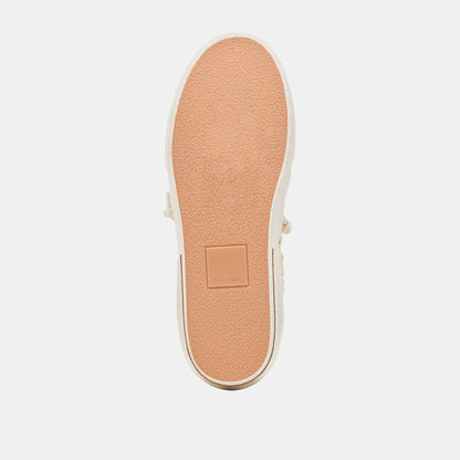 ZINA FLORAL SNEAKERS CREME FLORAL RAFFIA | Dolce Vita