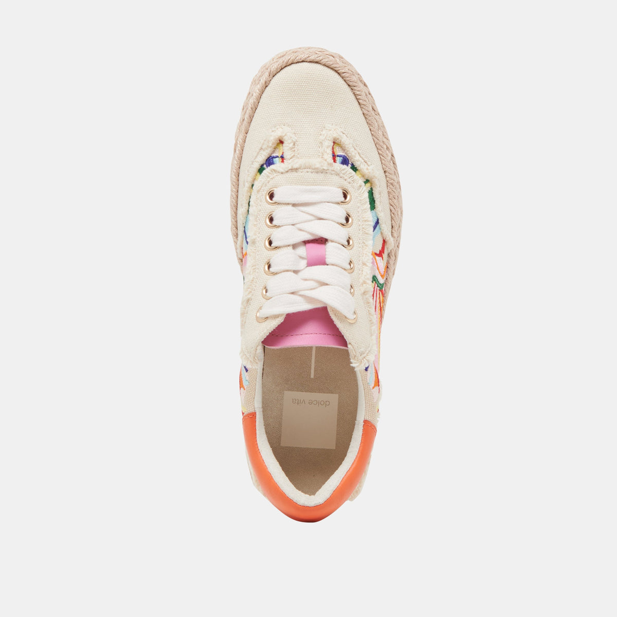 FREDY SNEAKERS FLORAL MULTI CANVAS | Dolce Vita