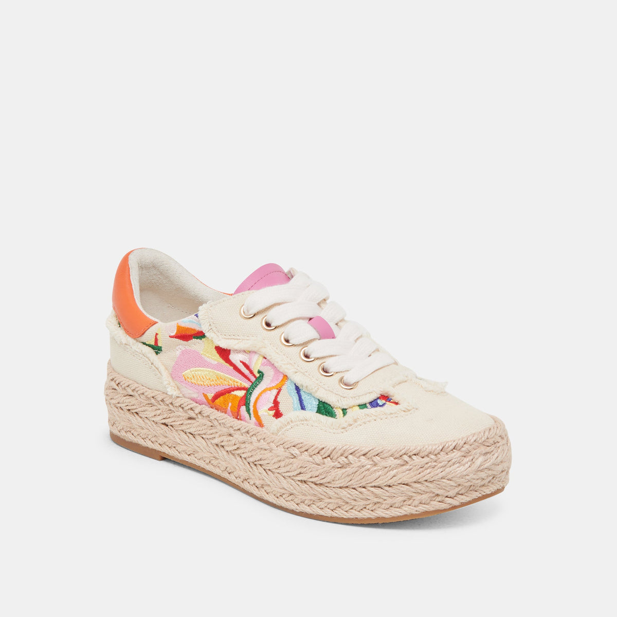 FREDY SNEAKERS FLORAL MULTI CANVAS | Dolce Vita