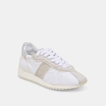 MARIO SNEAKERS WHITE MULTI LEATHER | Dolce Vita