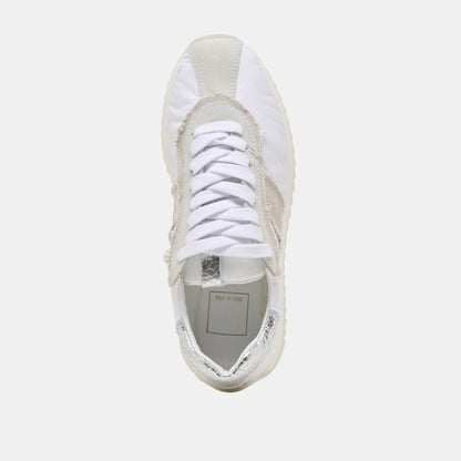 MARIO SNEAKERS WHITE MULTI LEATHER | Dolce Vita