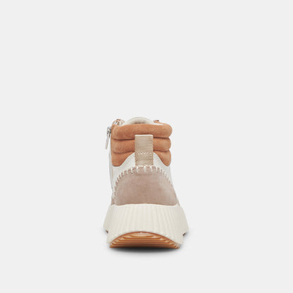 Daley Sneakers Taupe Multi Suede | Dolce Vita
