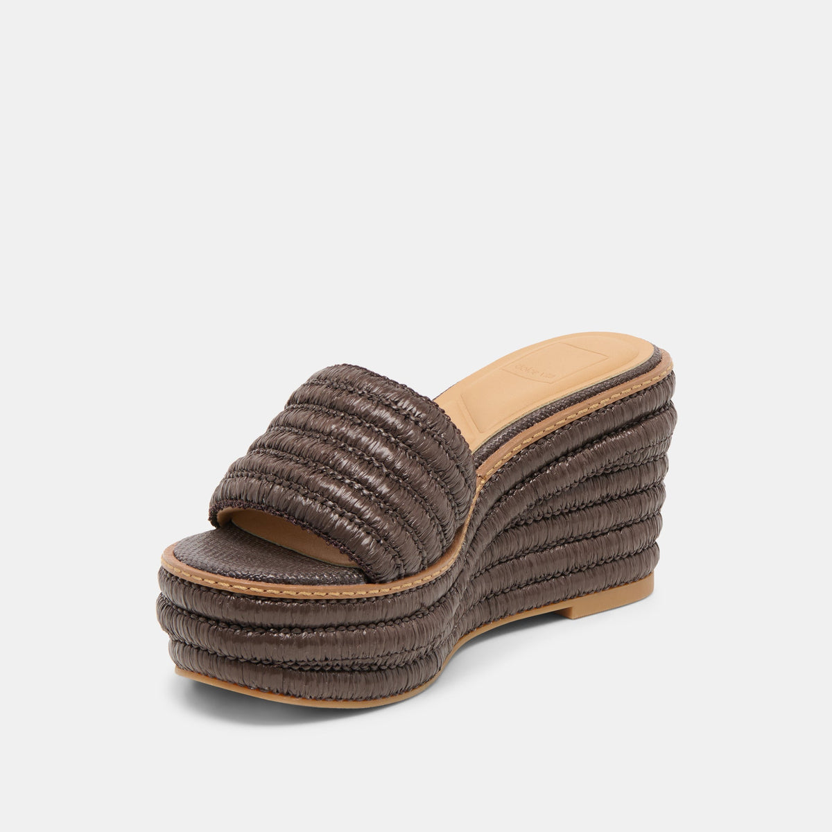 Throne Chocolate Raffia Wedges | Dolce Vita