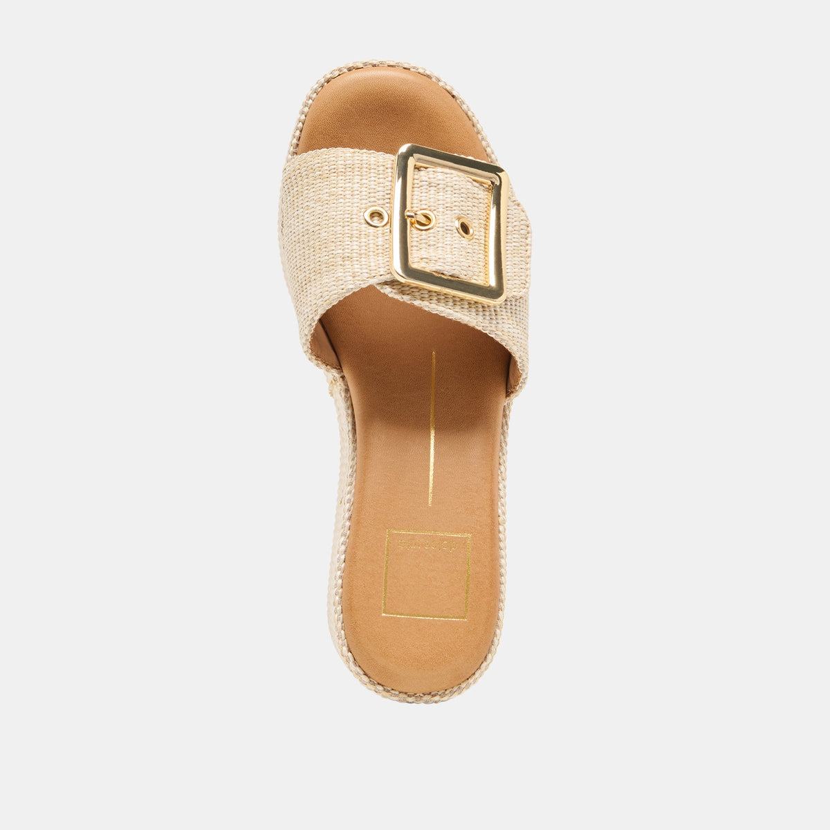 Jilian Lt Natural Raffia Wedges | Dolce Vita