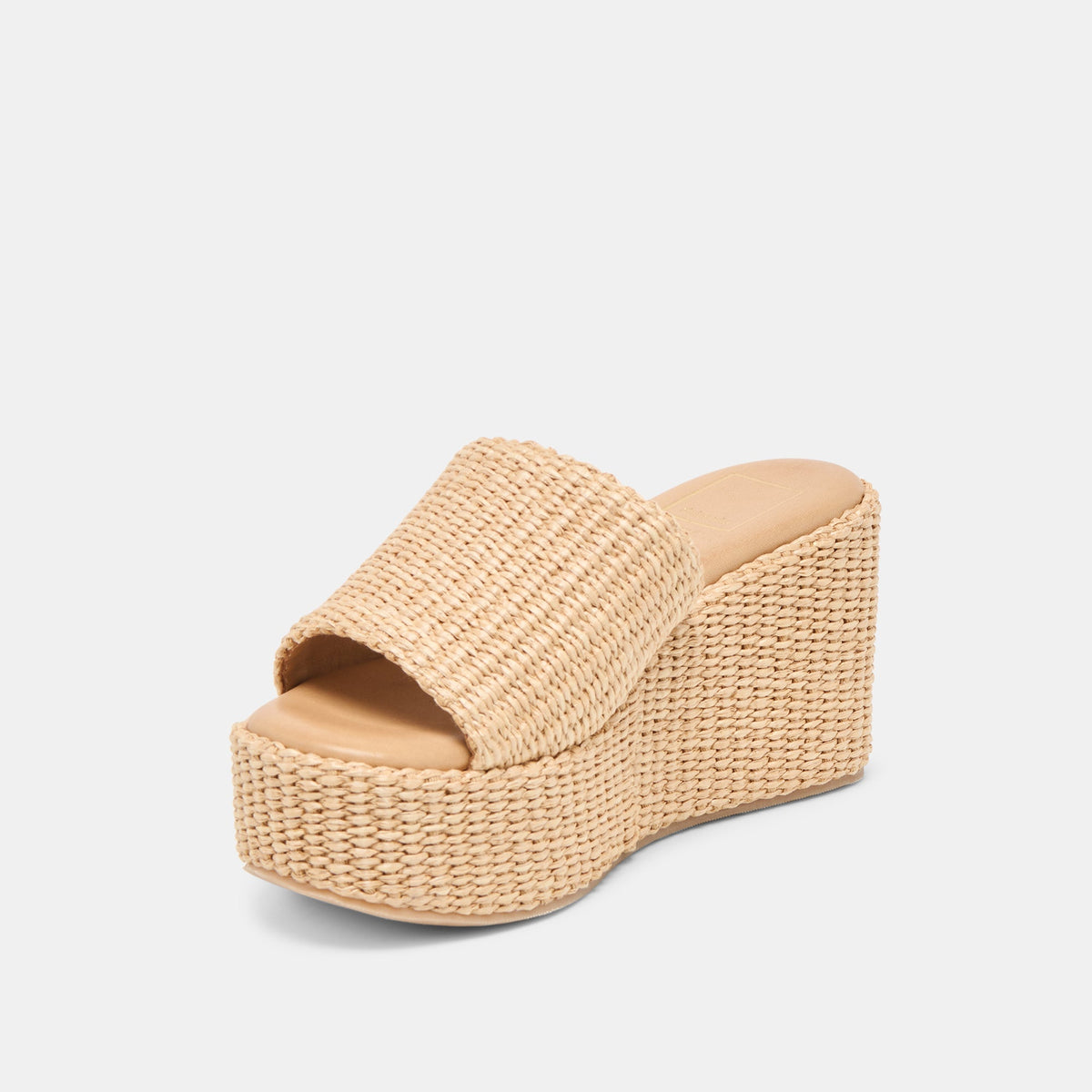 Joclyn Lt Natural Raffia Wedges | Dolce Vita