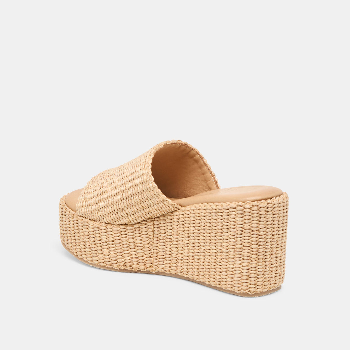 Joclyn Lt Natural Raffia Wedges | Dolce Vita