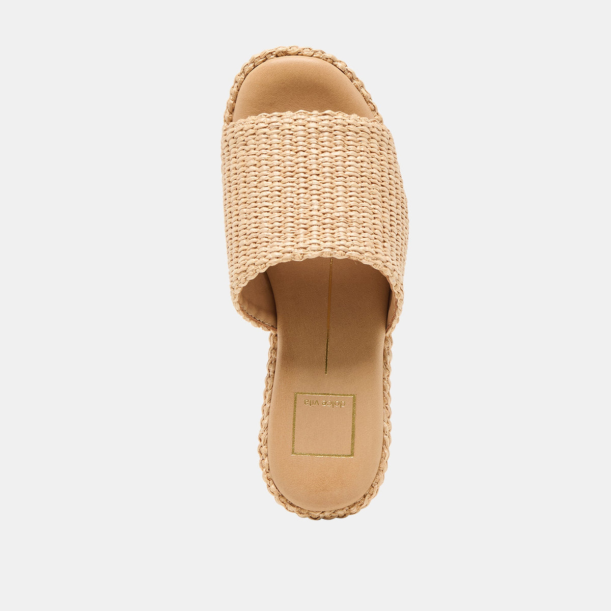 Joclyn Lt Natural Raffia Wedges | Dolce Vita
