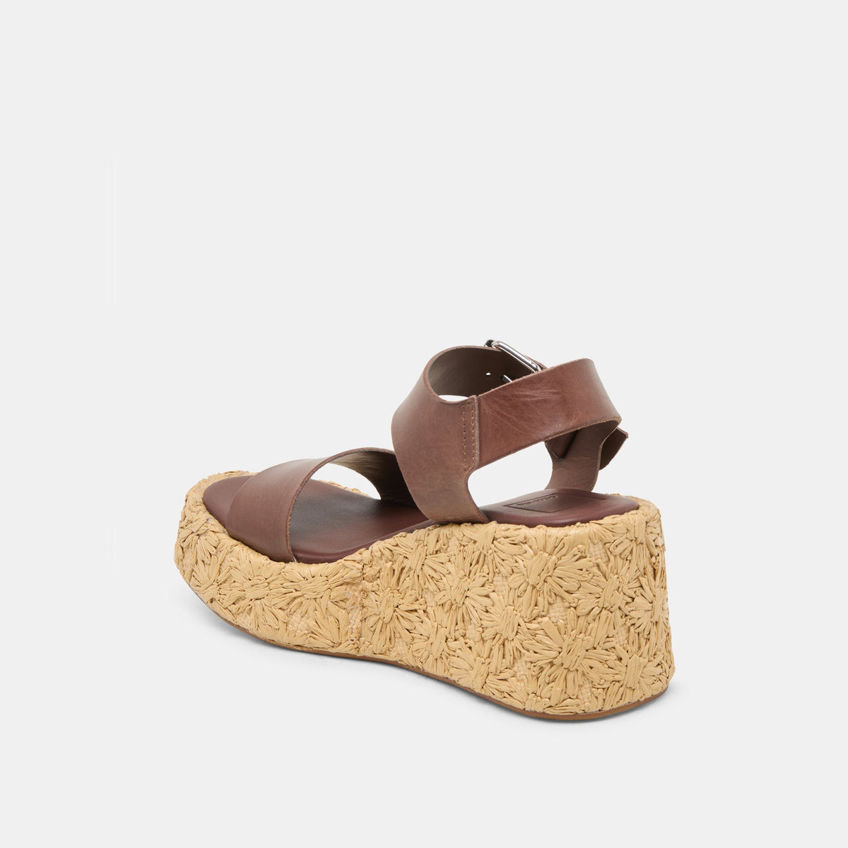 Auri Dk Brown Leather Wedges | Dolce Vita