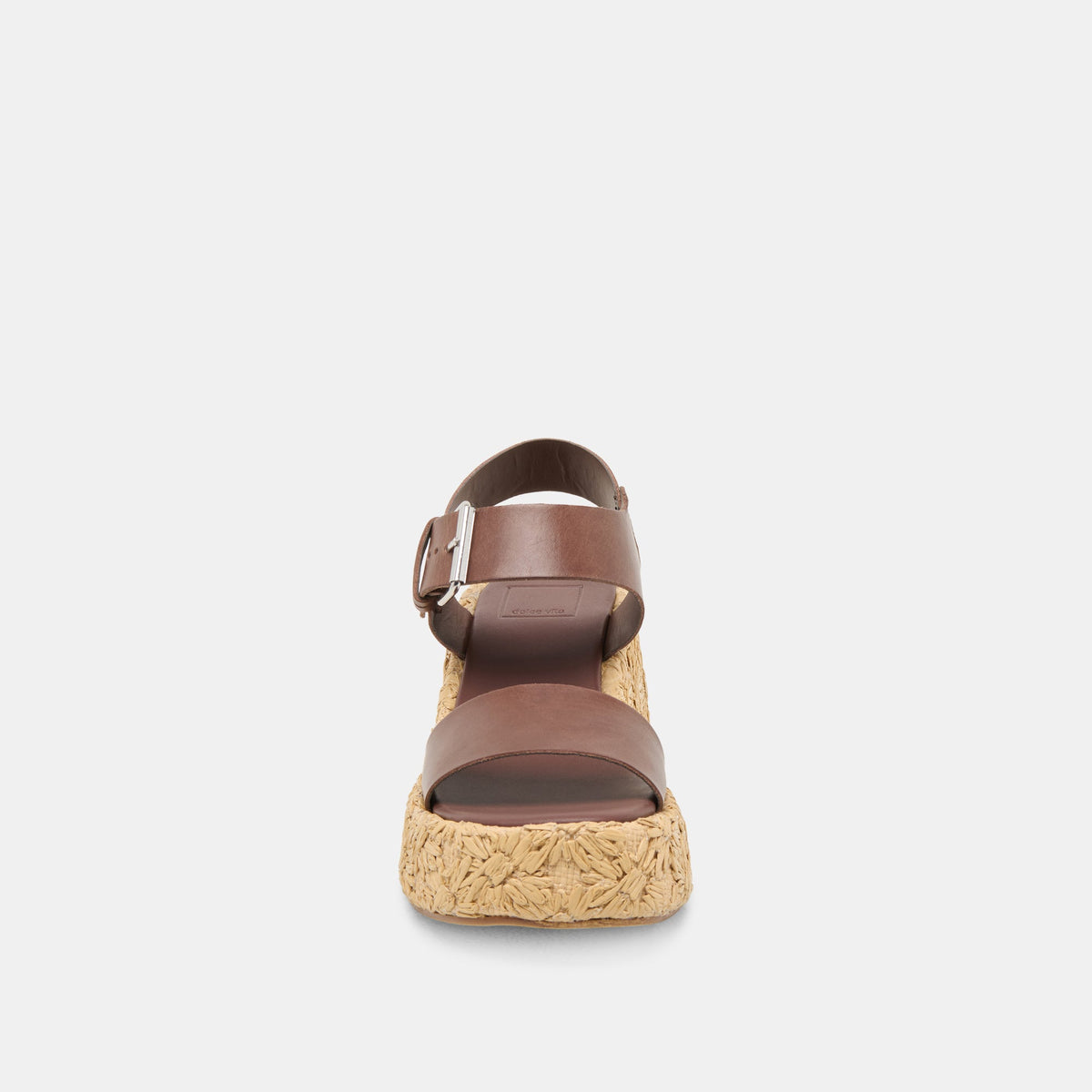 Auri Dk Brown Leather Wedges | Dolce Vita