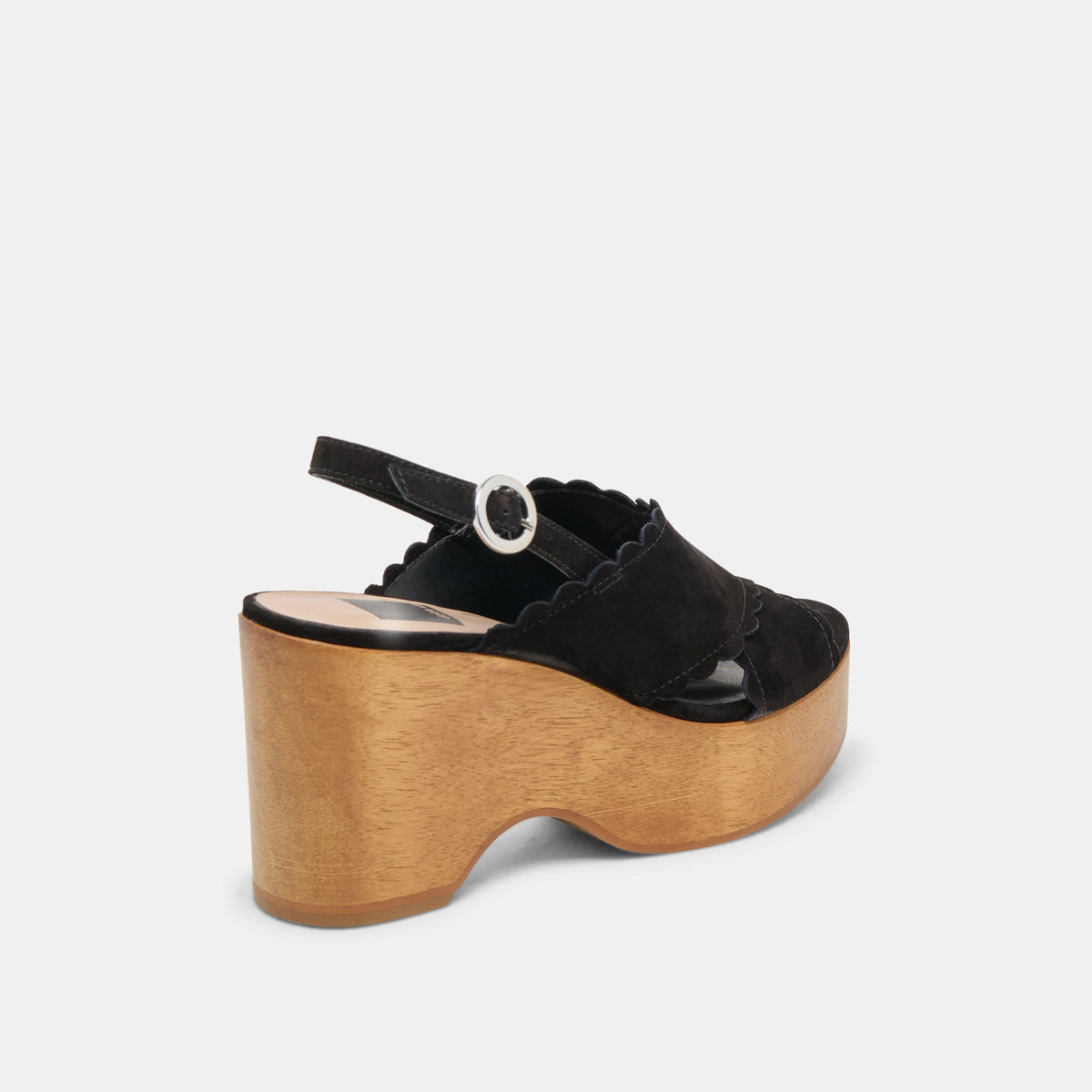 DILION WEDGES BLACK NUBUCK | Dolce Vita