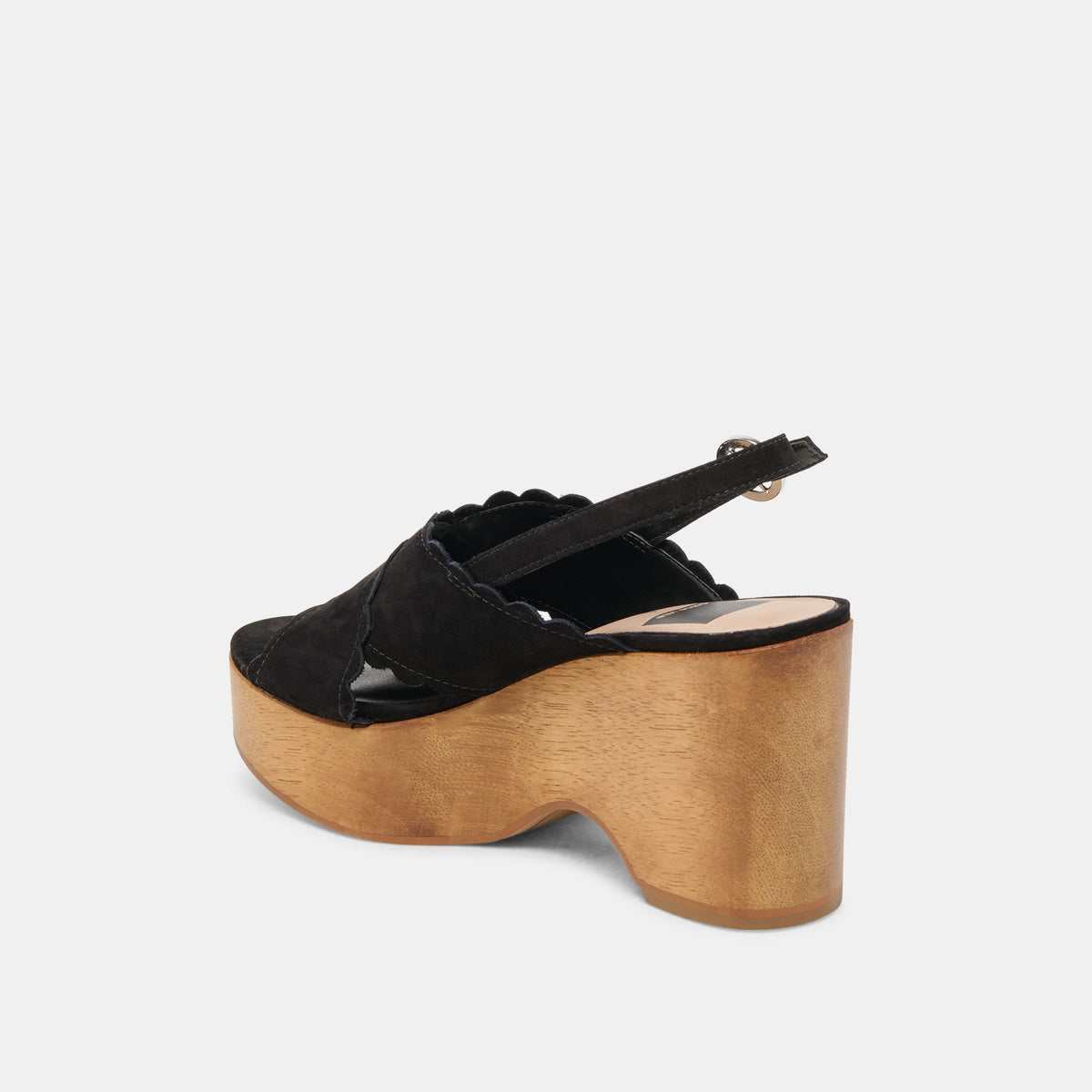 DILION WEDGES BLACK NUBUCK | Dolce Vita
