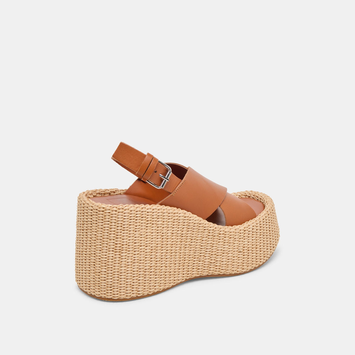 SKYLAR WEDGES BROWN LEATHER | Dolce Vita