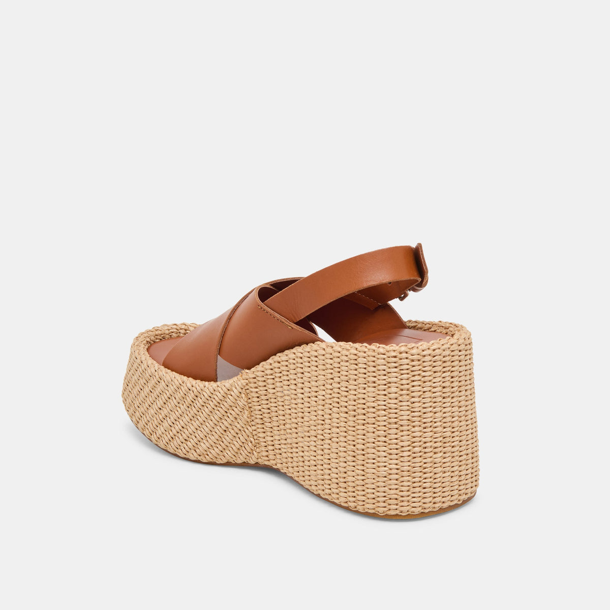 SKYLAR WEDGES BROWN LEATHER | Dolce Vita