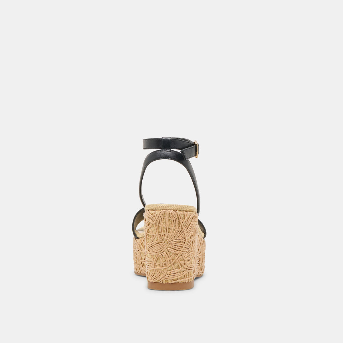 TALISA WEDGES BLACK LEATHER | Dolce Vita