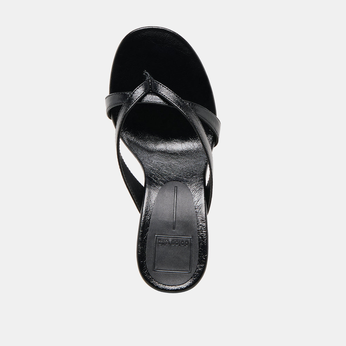 Helan Black Leather Wedges | Dolce Vita