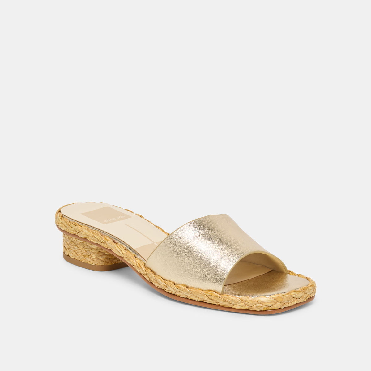 Dixi Platinum Leather Sandals | Dolce Vita