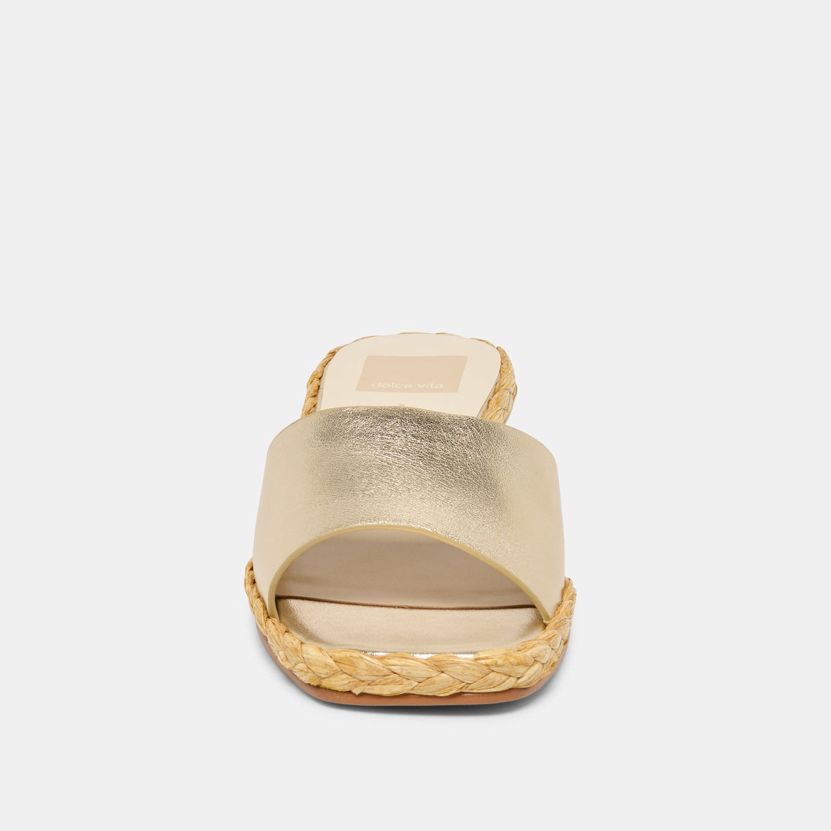 Dixi Platinum Leather Sandals | Dolce Vita