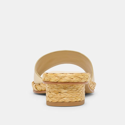 Dixi Platinum Leather Sandals | Dolce Vita