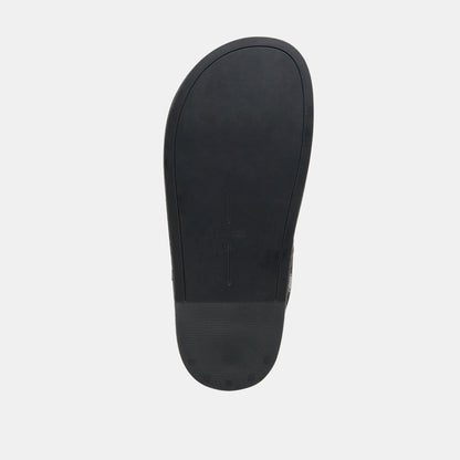 Stefan Black Leather Sandals | Dolce Vita