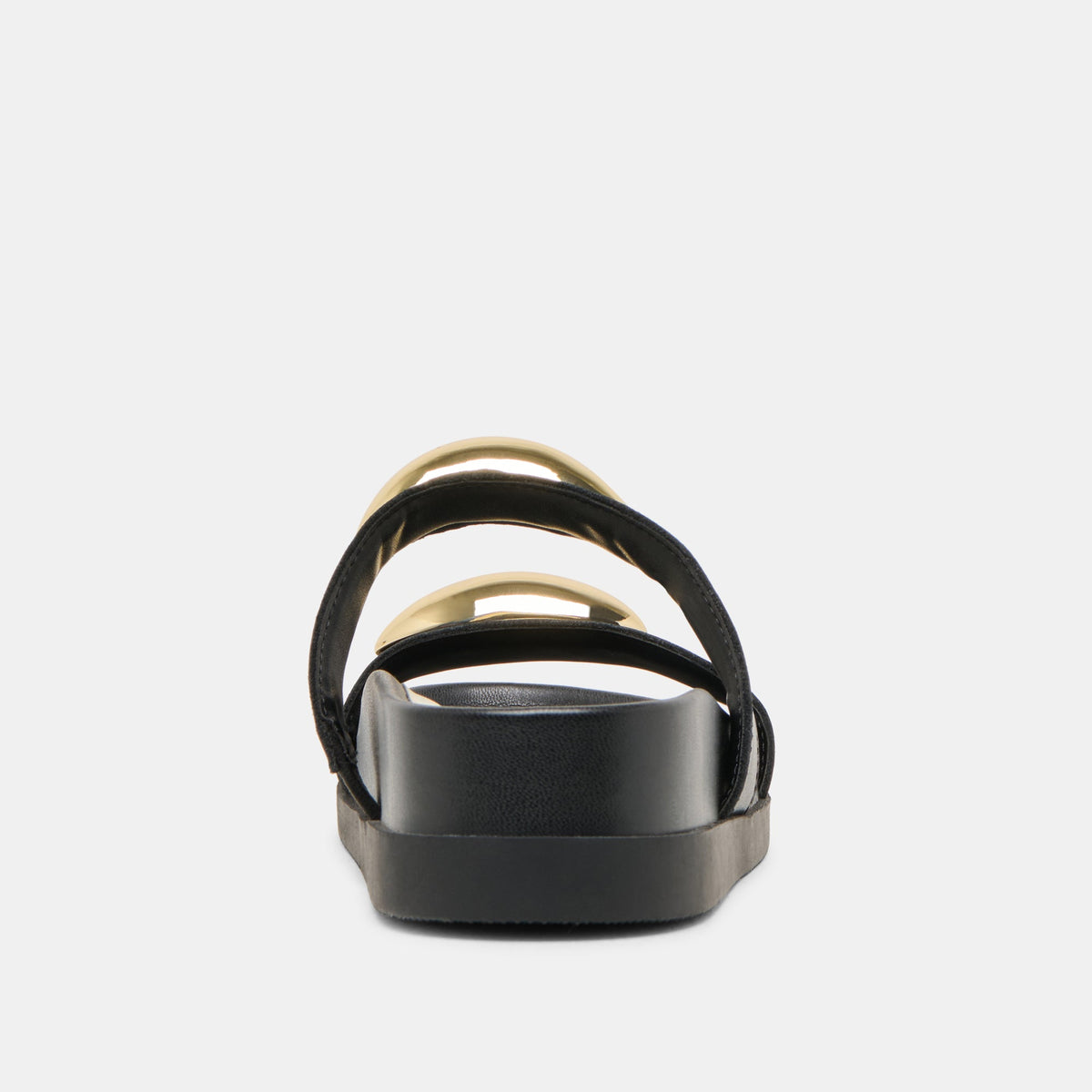 Satine Black Leather Sandals | Dolce Vita